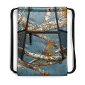 Drawstring Camo Backpack w/ Front Zipper Bag (13" x 18")