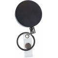 Outdoor Heavy Duty Round Metal Badge Reel w/ Belt Clip