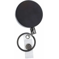 Outdoor Heavy Duty Round Metal Badge Reel w/ Belt Clip