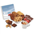 Gourmet Cookie & Brownie Gift Box with Red Truck Sleeve