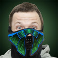 EL Light Up Face Mask - Sound Activated