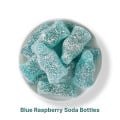 Blue Raspberry Soda Bottles Gummy Candy