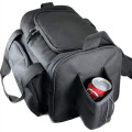 12-Can Cooler Double Zipper Bag & Zip Pocket Bottle Holder