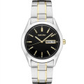 Seiko Mens Essential TT Black Dial