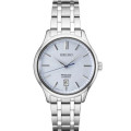 Seiko Mens Presage SS Light Blue Pattern