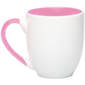 16 oz. Miami Two-Tone Bistro Custom Ceramic Mugs