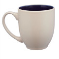 16 oz. Carter Creme Bistro Custom Ceramic Mugs