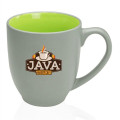 16 oz. Bistro Two Tone ceramic Coffee Mugs