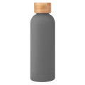 17 Oz. Blair Recycled Stainless Steel Bottle With Bamboo Lid