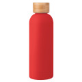 17 Oz. Blair Recycled Stainless Steel Bottle With Bamboo Lid