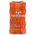 Unisex 150 GSM Pinhole Mesh Performance Sublimation Tank Top