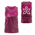 Unisex 150 GSM Pinhole Mesh Performance Sublimation Tank Top