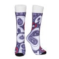 Mid Crew 360 digital print unisex socks w/ customization