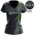 Women's 180 GSM Spandex MilkSilk Short Sleeve V-Neck T-Shirt