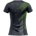 Women's 180 GSM Spandex MilkSilk Short Sleeve V-Neck T-Shirt