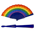 Rainbow Accordion Fan