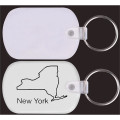 New York Map PVC Key Holder