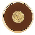 JAFFA® Round Brass Coaster