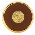 JAFFA® Round Brass Coaster