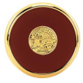 JAFFA® Round Brass Coaster