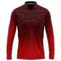 Unisex 180 GSM Jersey Cotton Feel Long Sleeve Polo T-Shirt