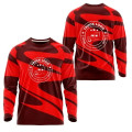Unisex 150 GSM Interlock Long Sleeve Sublimation T-Shirt