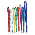 5/8" Eco-Friendly Bamboo Lanyard Recycle PET ID Badge Holder