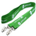 5/8" Custom Open Ended Polyester Lanyard w/ Badge Holder