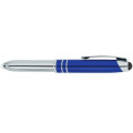 Flashlight LED Metal Stylus Pen