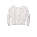 Port & Co Women's Beach Wash Cloud Tie-Dye V-Neck Sweatshirt