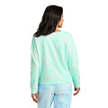 Port & Co Women's Beach Wash Cloud Tie-Dye V-Neck Sweatshirt