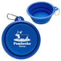 Feed N Go Collapsible Pet Bowl with Carabiner