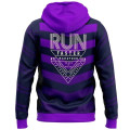 Women's 280 GSM Spandex Interlock Fleece Sublimation Hoodie