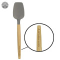 Stir Silicone Spatula W/ Wooden Handle