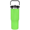 30oz. Stainless Steel Insulated Mug with Handle and Built-In