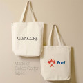 14"x17" Cotton Tote Bag with Gusset - 140GSM