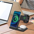 3-In-1 Foldable 15W Fast Wireless Charging Stand