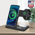 3-In-1 Foldable 15W Fast Wireless Charging Stand
