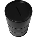 Oil Barrel Coin Bank