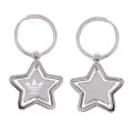 Star Shaped Chrome Metal Key Holder