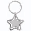 Star Shaped Chrome Metal Key Holder