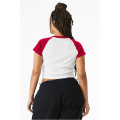 Ladies' Micro Ribbed Raglan Baby Tee