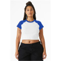 Ladies' Micro Ribbed Raglan Baby Tee