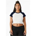 Ladies' Micro Ribbed Raglan Baby Tee