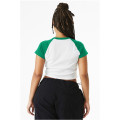 Ladies' Micro Ribbed Raglan Baby Tee