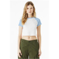 Ladies' Micro Ribbed Raglan Baby Tee