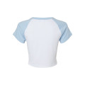 Ladies' Micro Ribbed Raglan Baby Tee