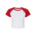 Ladies' Micro Ribbed Raglan Baby Tee