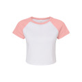 Ladies' Micro Ribbed Raglan Baby Tee