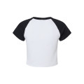 Ladies' Micro Ribbed Raglan Baby Tee